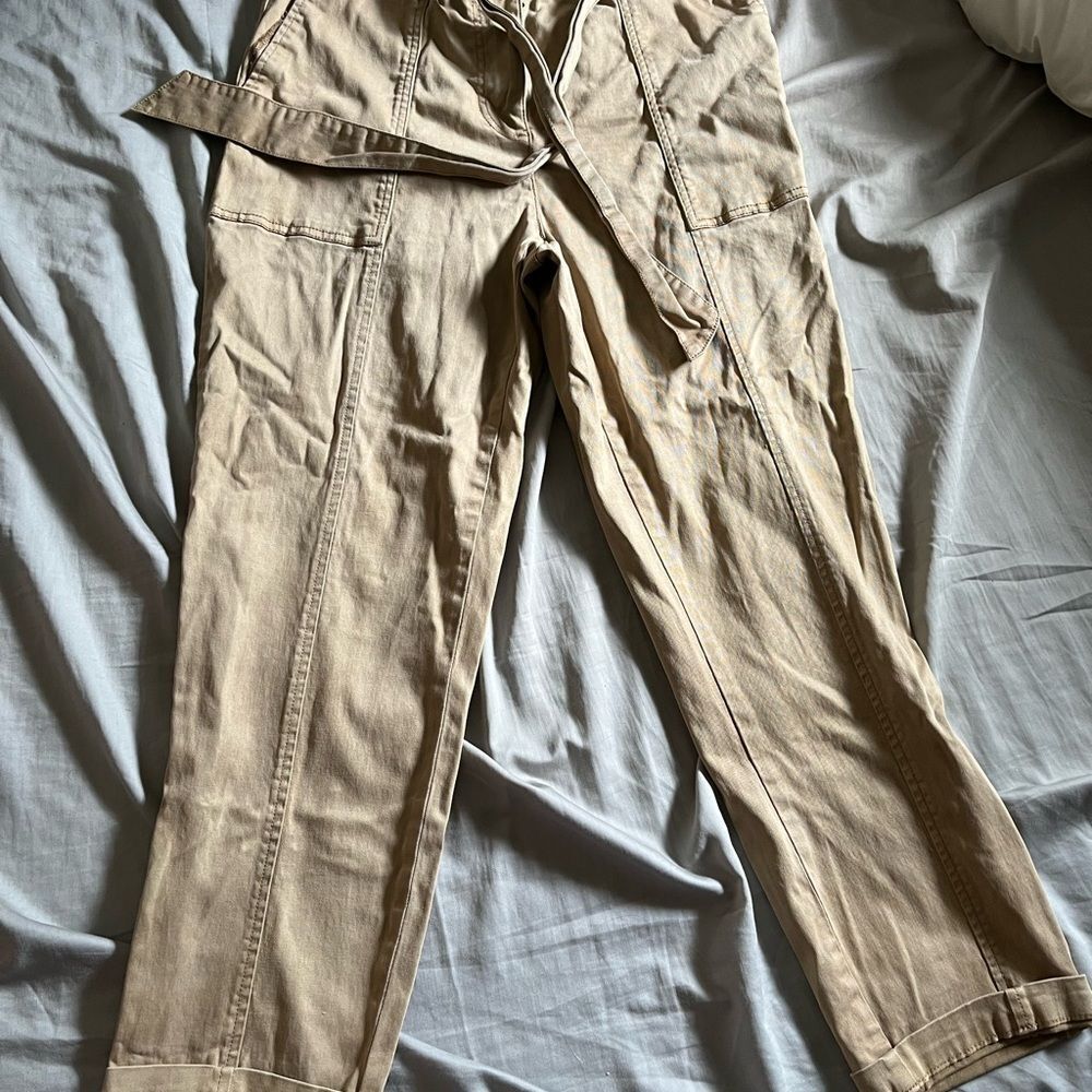 Joie Khaki Brown Utility Pants